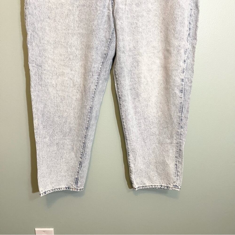&Denim Womens Ultra‎ High Waist Ankle Length Loose Mom Jeans Blue Size 16 - Picture 12 of 16